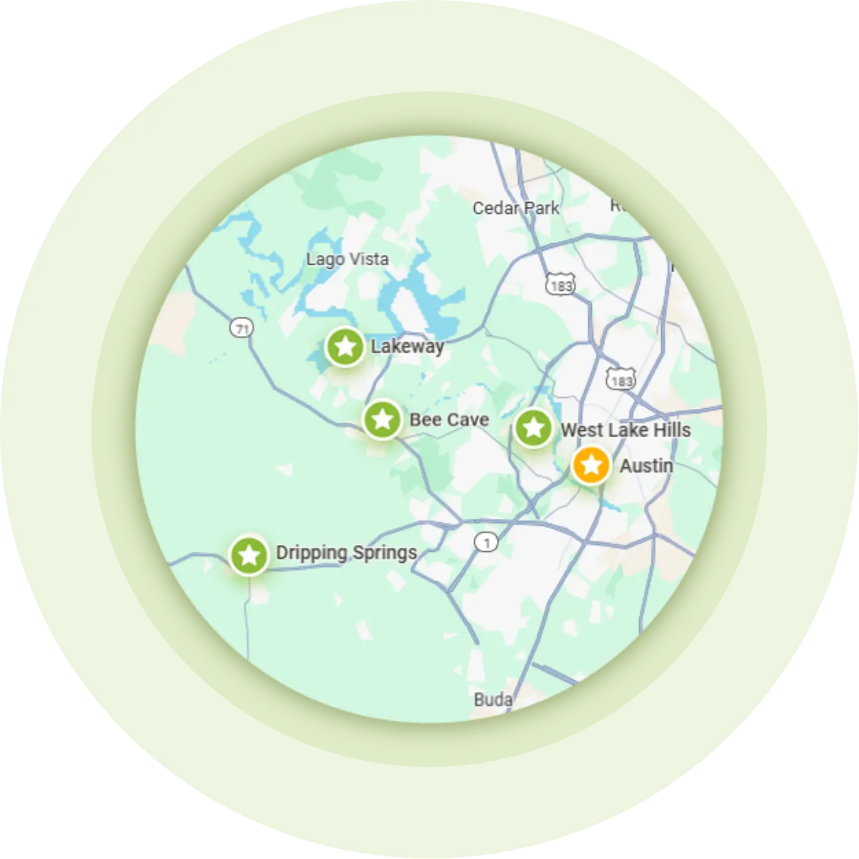 Service Areas